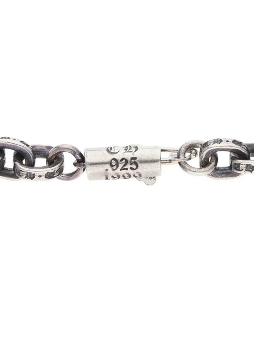 Chrome Hearts Paper Chain 18 Silver Necklace